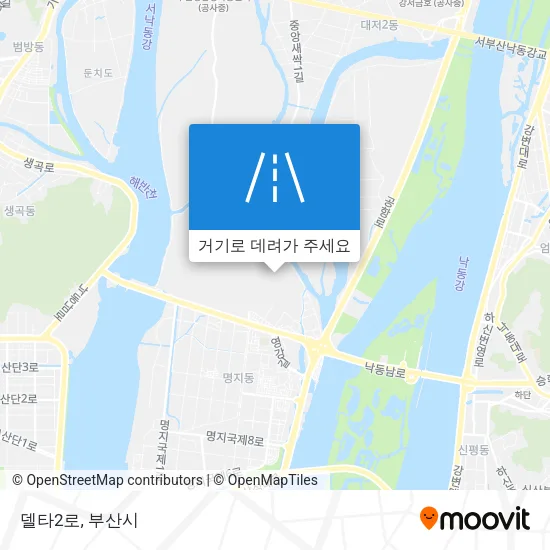 델타2로 지도