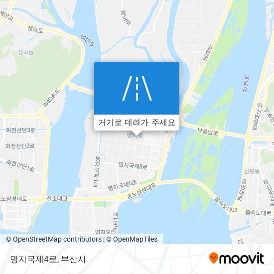 명지국제4로 지도