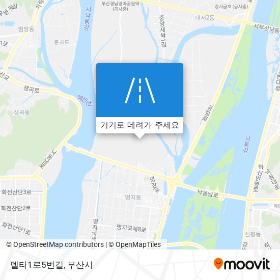 델타1로5번길 지도