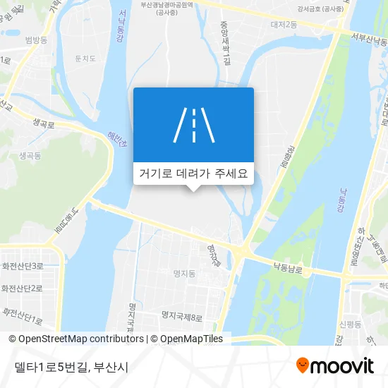델타1로5번길 지도