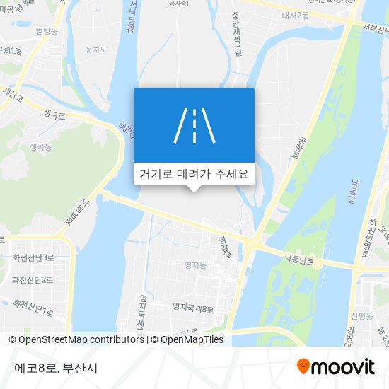 에코8로 지도