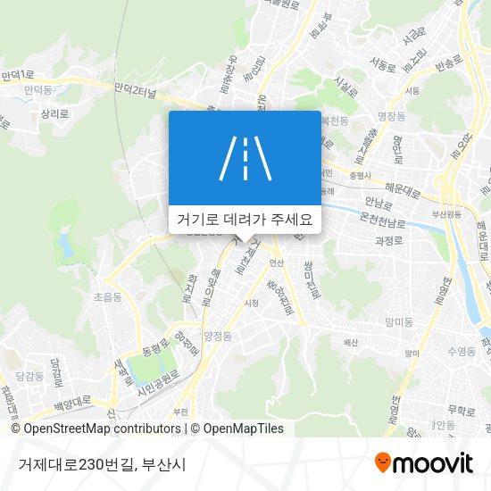 거제대로230번길 지도