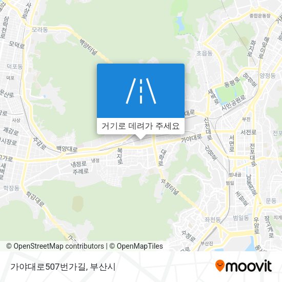 가야대로507번가길 지도