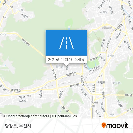 당감로 지도