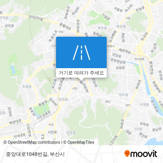 중앙대로1048번길 지도