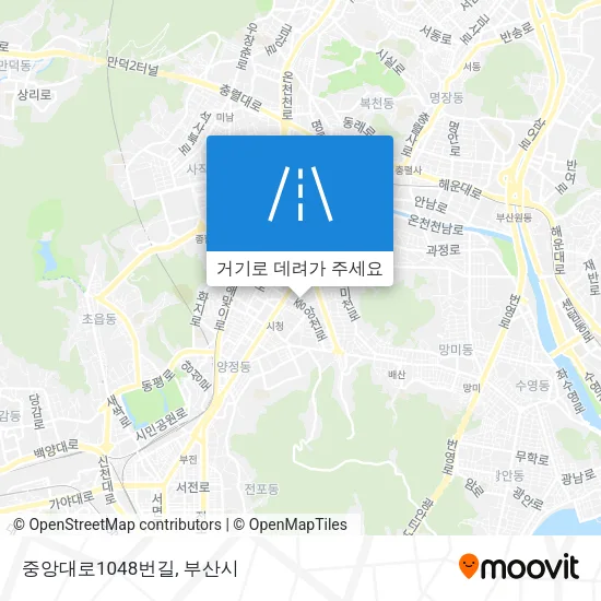 중앙대로1048번길 지도