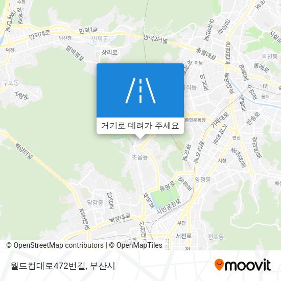 월드컵대로472번길 지도