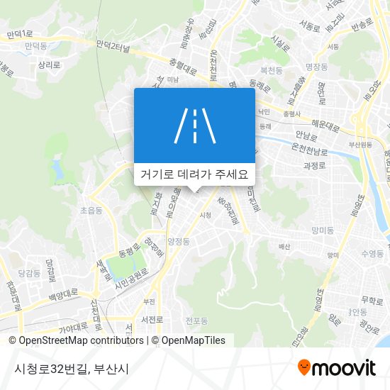 시청로32번길 지도