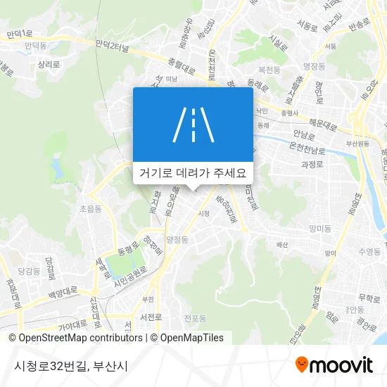 시청로32번길 지도