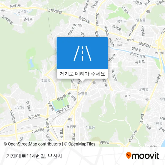 거제대로114번길 지도