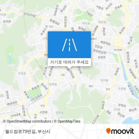 월드컵로73번길 지도