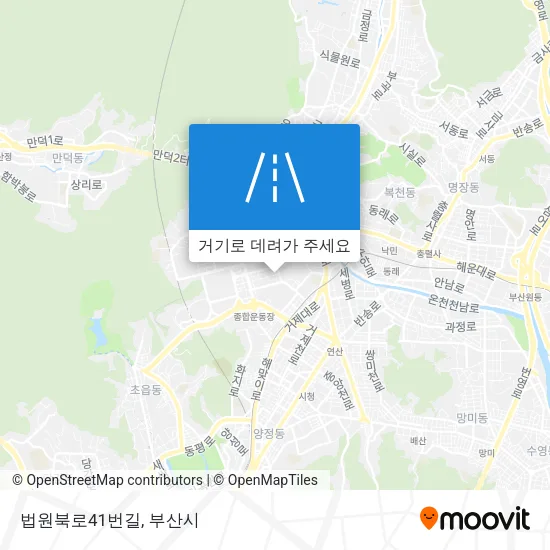 법원북로41번길 지도
