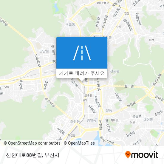 신천대로88번길 지도