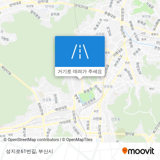 성지로61번길 지도