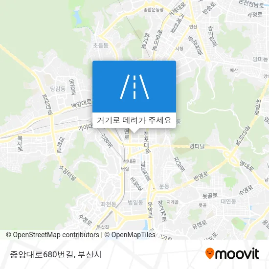 중앙대로680번길 지도