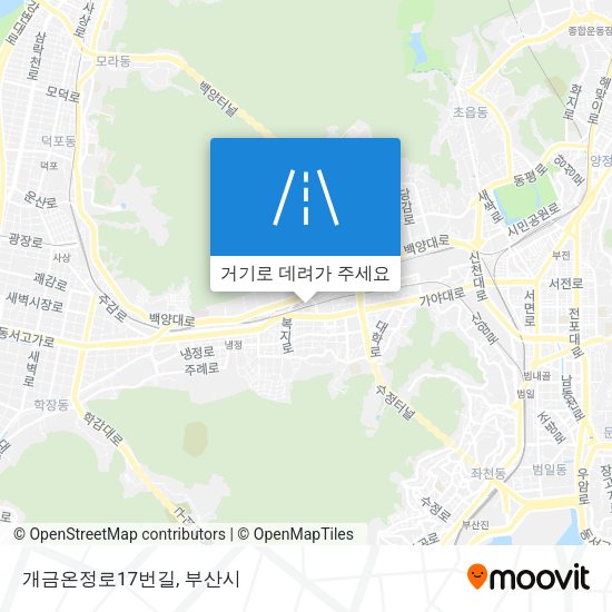 개금온정로17번길 지도