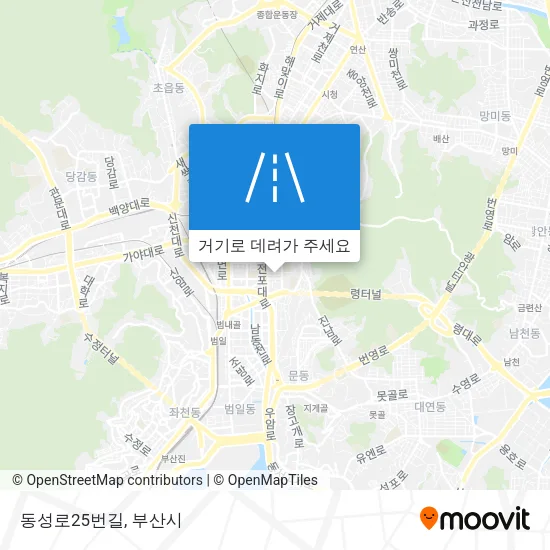동성로25번길 지도