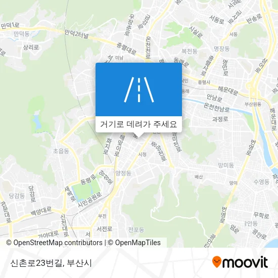 신촌로23번길 지도