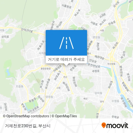 거제천로230번길 지도