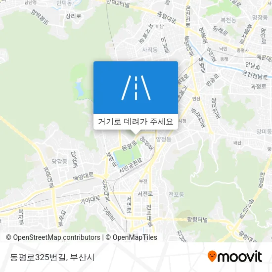 동평로325번길 지도