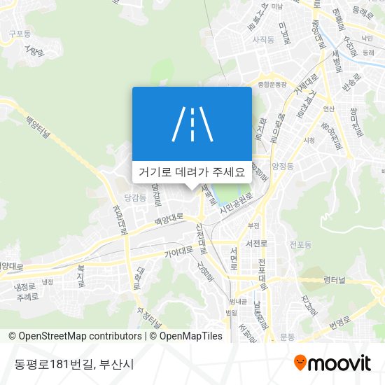 동평로181번길 지도
