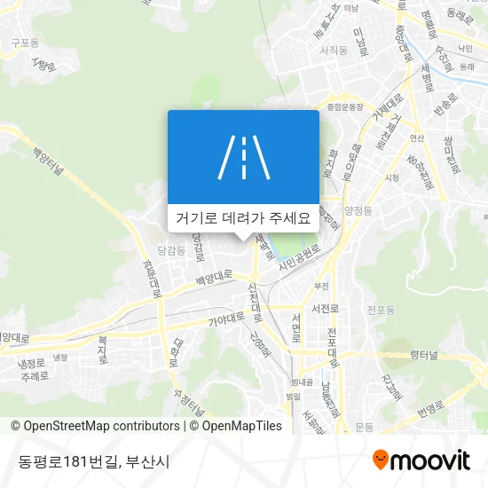 동평로181번길 지도