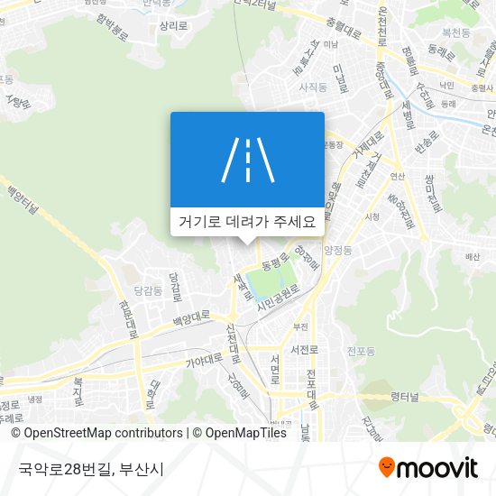 국악로28번길 지도