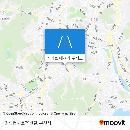 월드컵대로79번길 지도