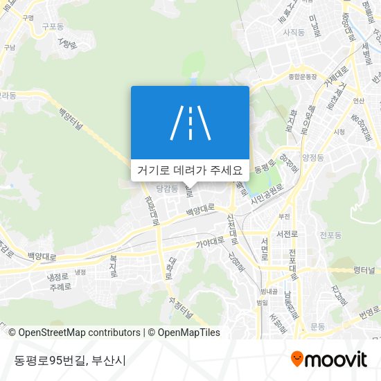 동평로95번길 지도