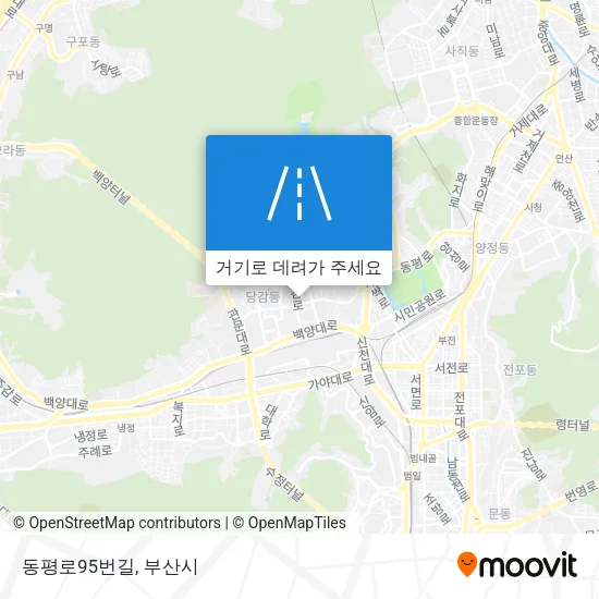 동평로95번길 지도