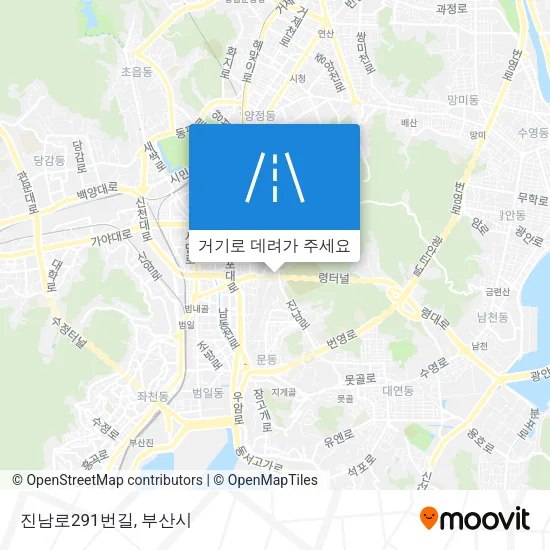 진남로291번길 지도