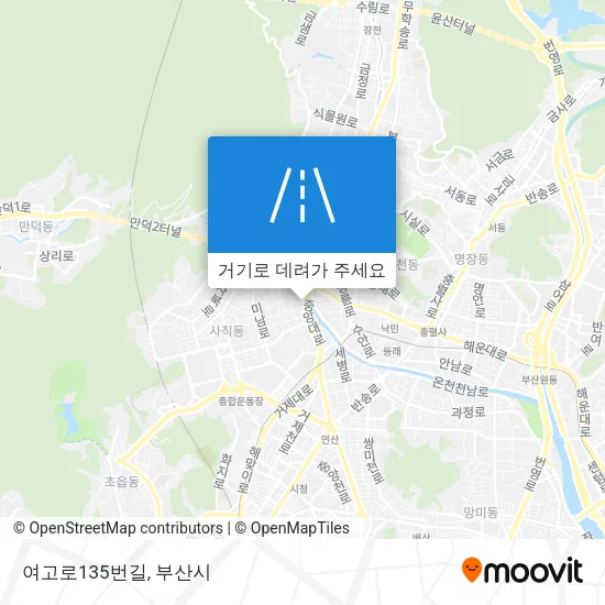 여고로135번길 지도