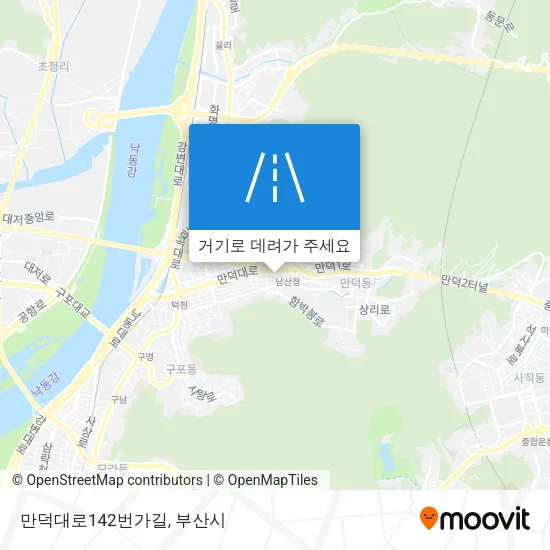 만덕대로142번가길 지도