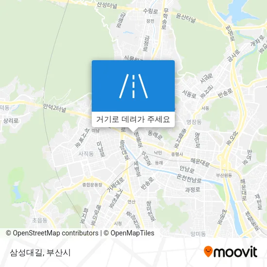 삼성대길 지도
