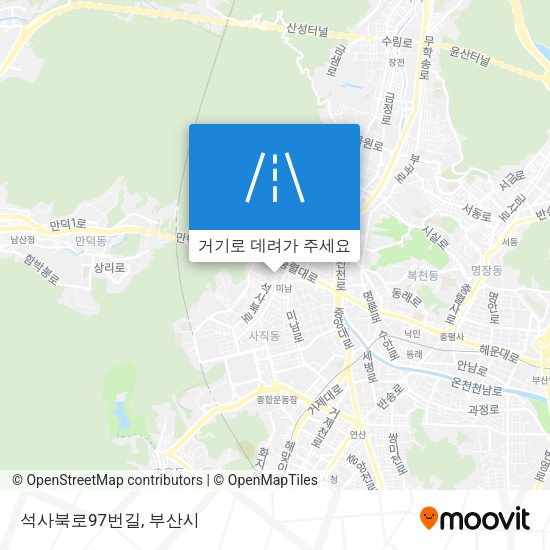 석사북로97번길 지도
