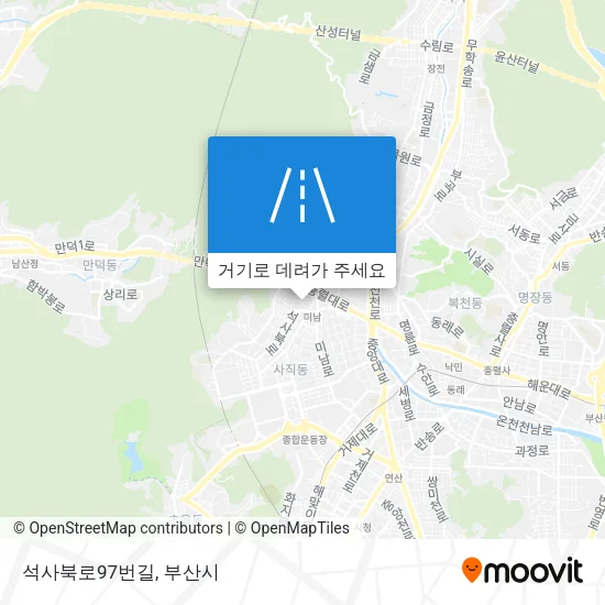 석사북로97번길 지도