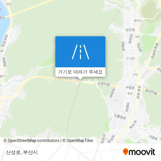 산성로 지도