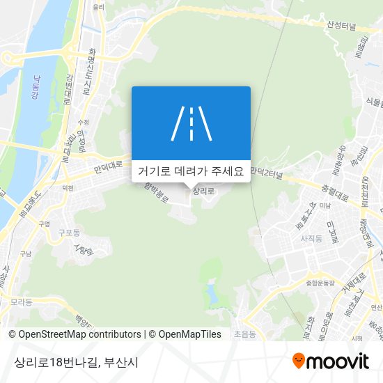 상리로18번나길 지도