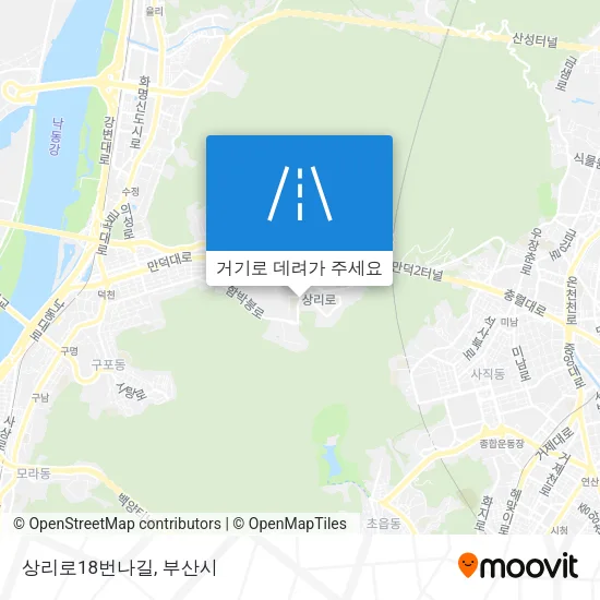 상리로18번나길 지도