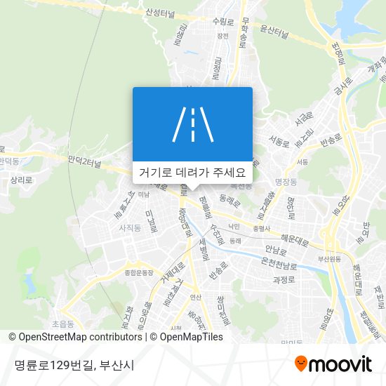 명륜로129번길 지도