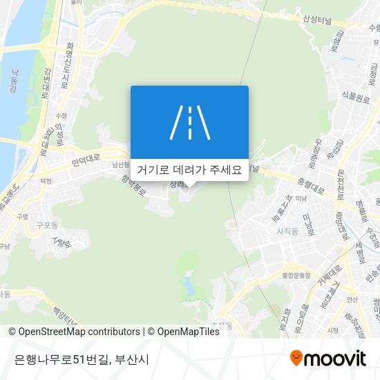 은행나무로51번길 지도