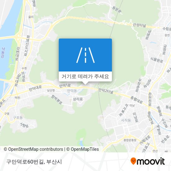 구만덕로60번길 지도