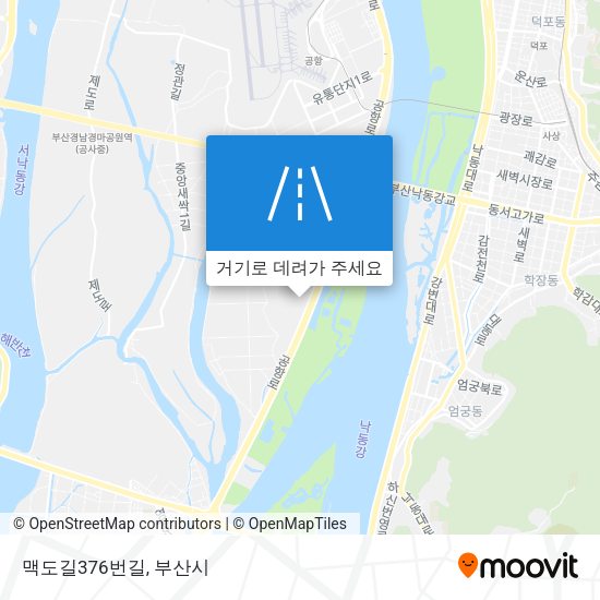 맥도길376번길 지도
