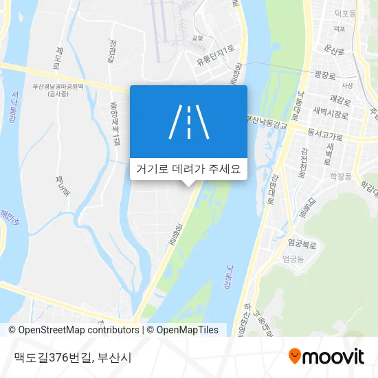 맥도길376번길 지도