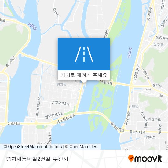 명지새동네길2번길 지도