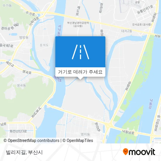 빌리지길 지도