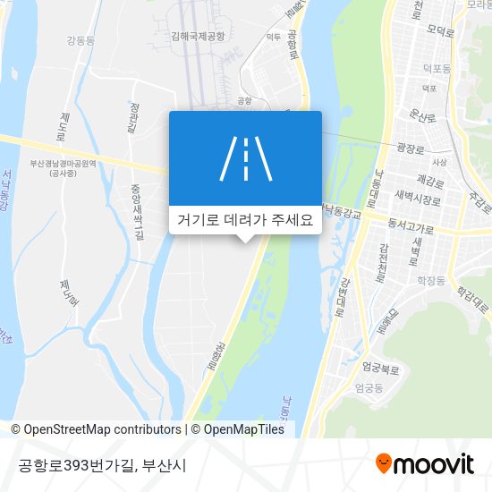 공항로393번가길 지도