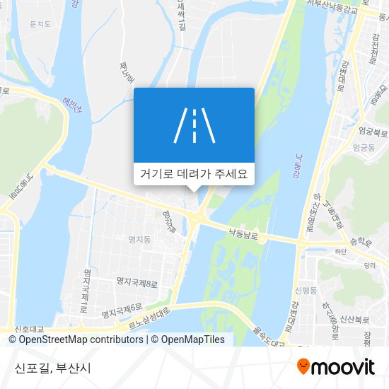 신포길 지도