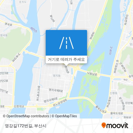 영강길172번길 지도