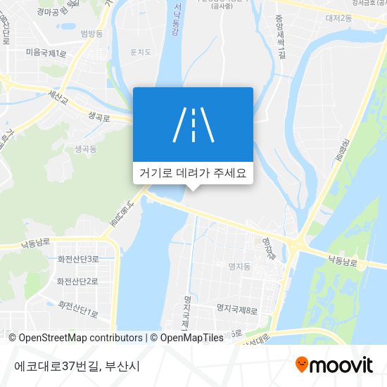 에코대로37번길 지도